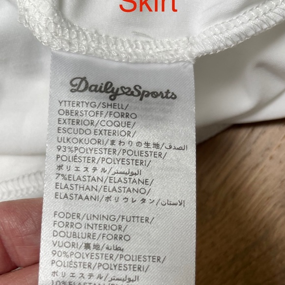 Daily Sports Born in Sweden Golf Shirt and Skirt SET!!! EUC…Worn once! - Picture 13 of 14